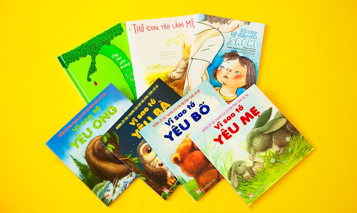 10 cuốn sách hay để dạy con về tình yêu thương 